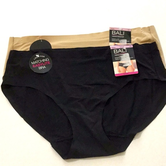 Bali Easylite Hipster Panties - 2 Pairs Size M / 6 - Picture 1 of 5